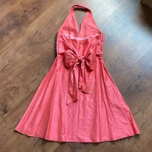 100% Silk Talbots Halter Dress